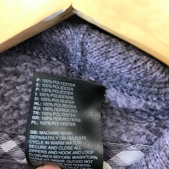 The North Face Crescent Hooded Pullover Fleece sweater size M - Picture 3 of 9